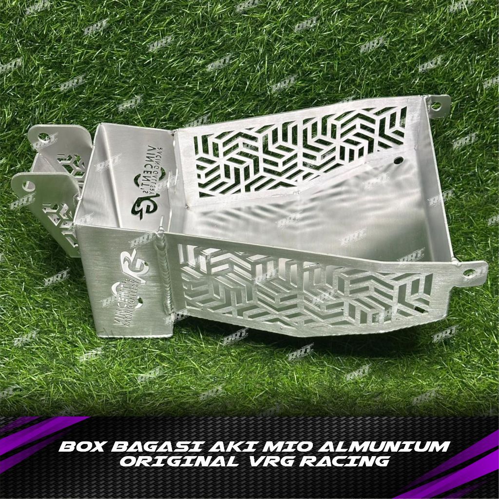 RRT Box Bagasi Almu Alumunium Box Aki Mio Almunium oringinal VRG