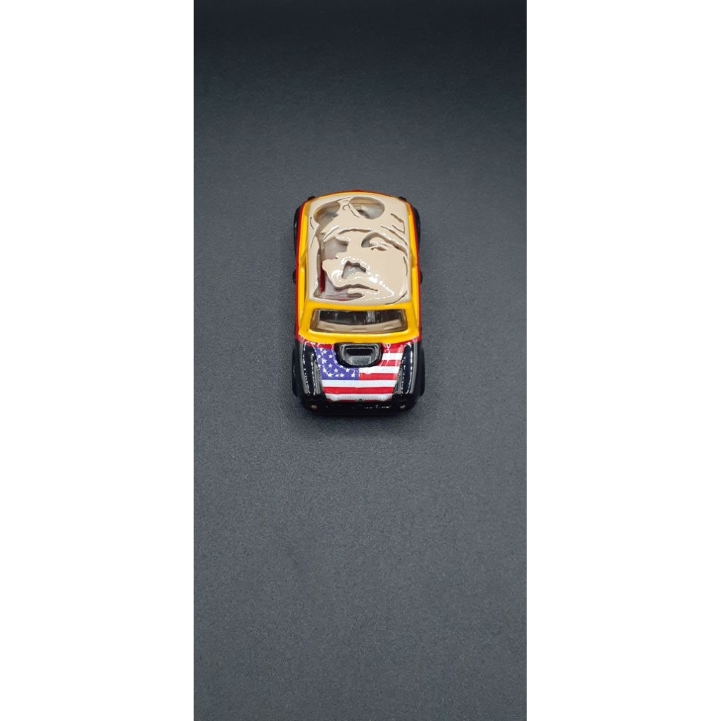 Hotwheels mini morris custom Guns N roses