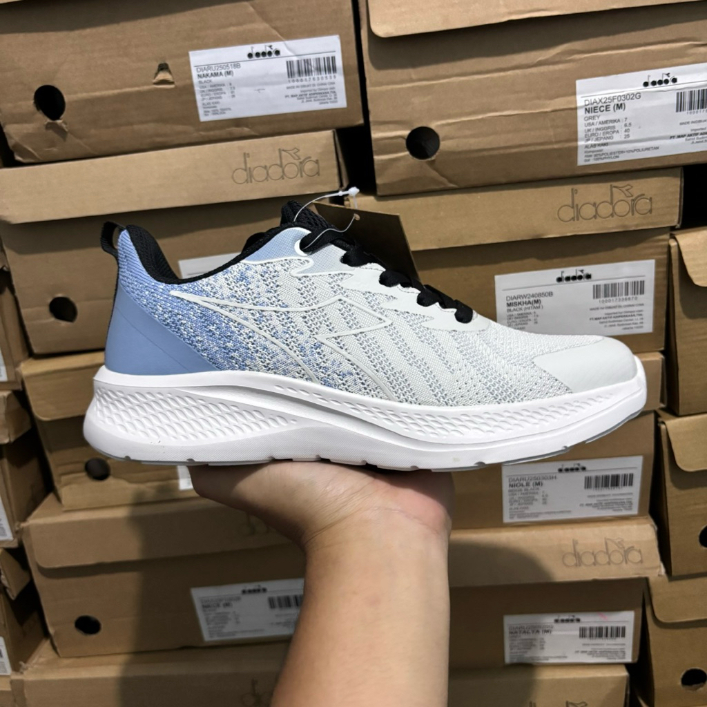 (size 36,37 & 40) DIADORA NIAGA BEIGE BLUE