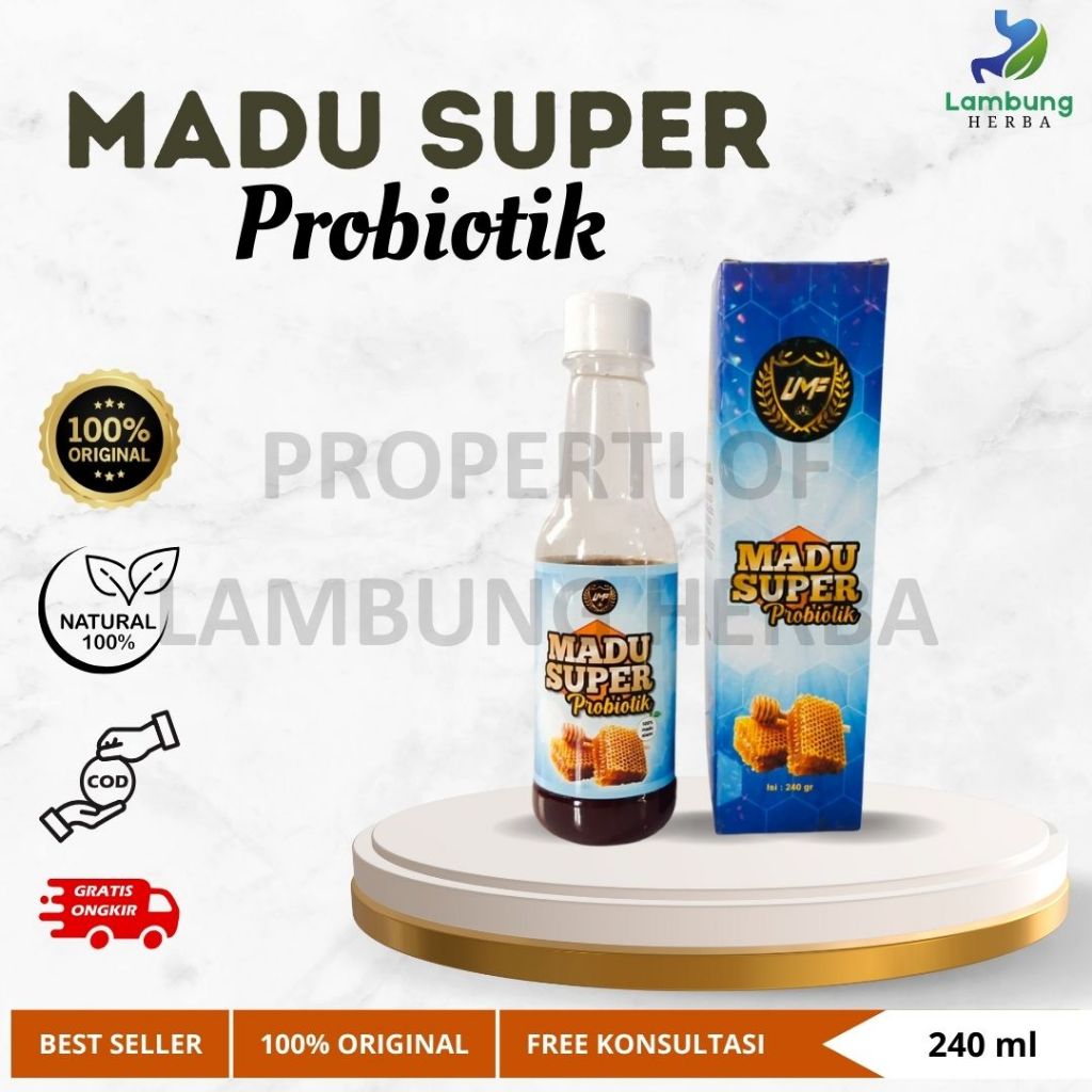Madu Super Probiotik - Herbal Detok dan Memperbaiki Sel-sel yang rusak