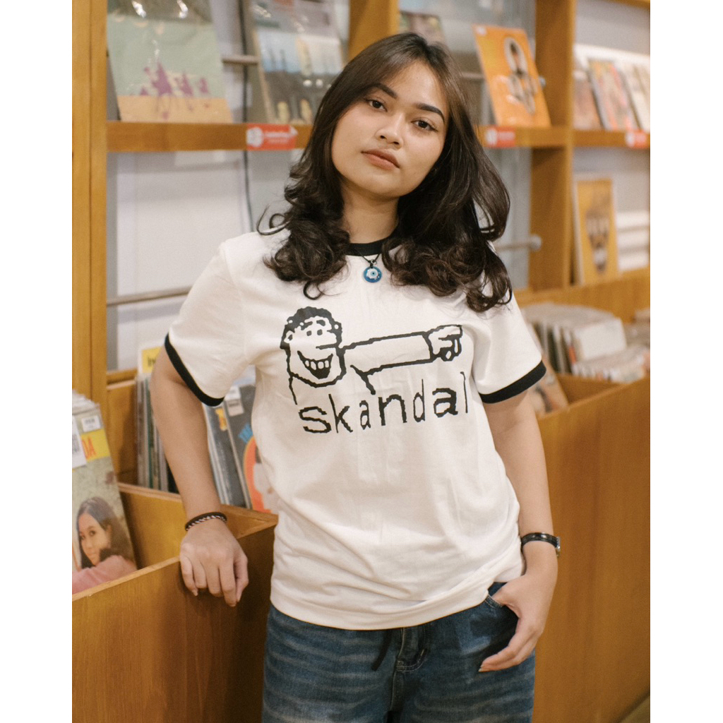 Ringer Tee Skandal - Lemon 2.0 | Ringer Tee White Original Merchandise