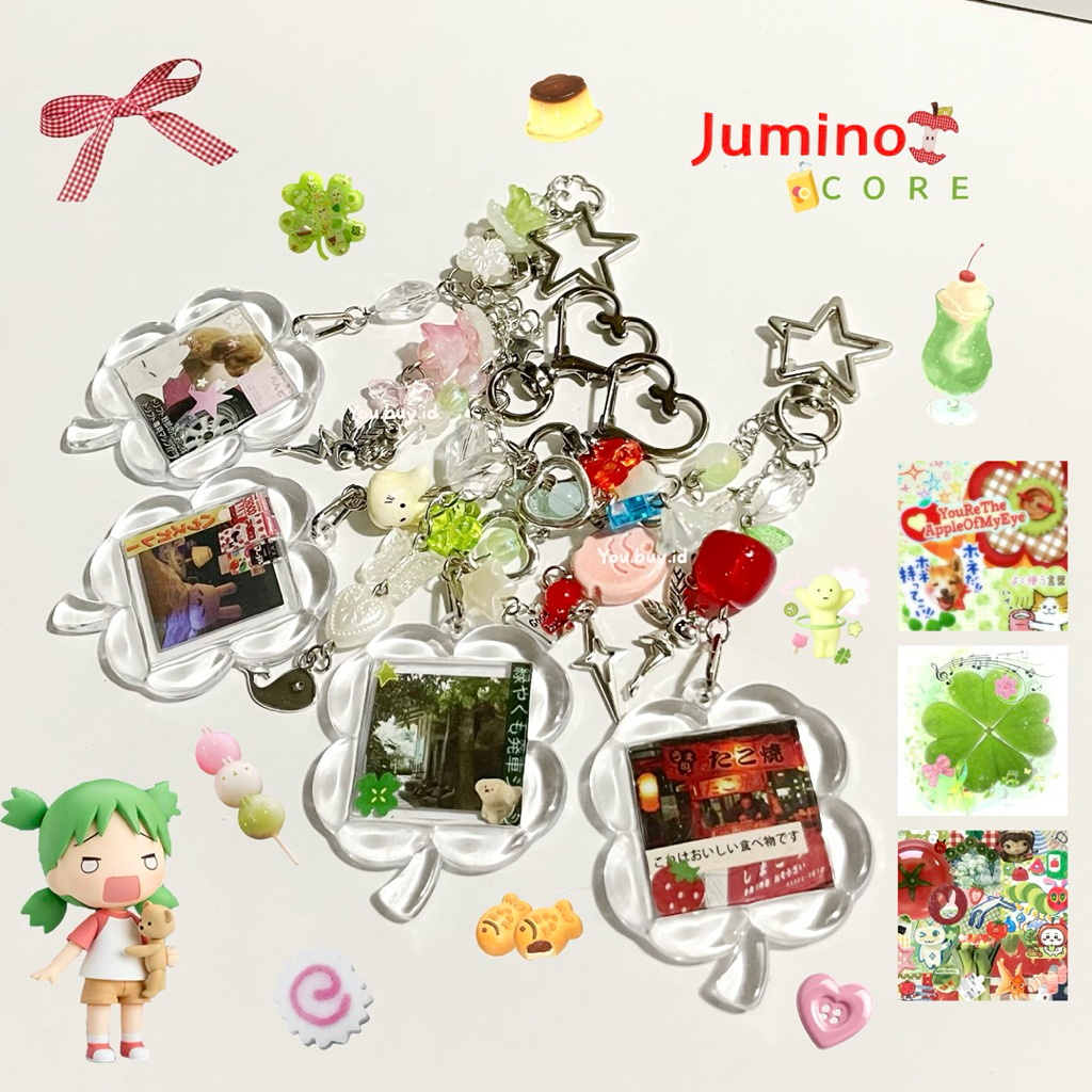 juminocore keychain | heisei retro keychain