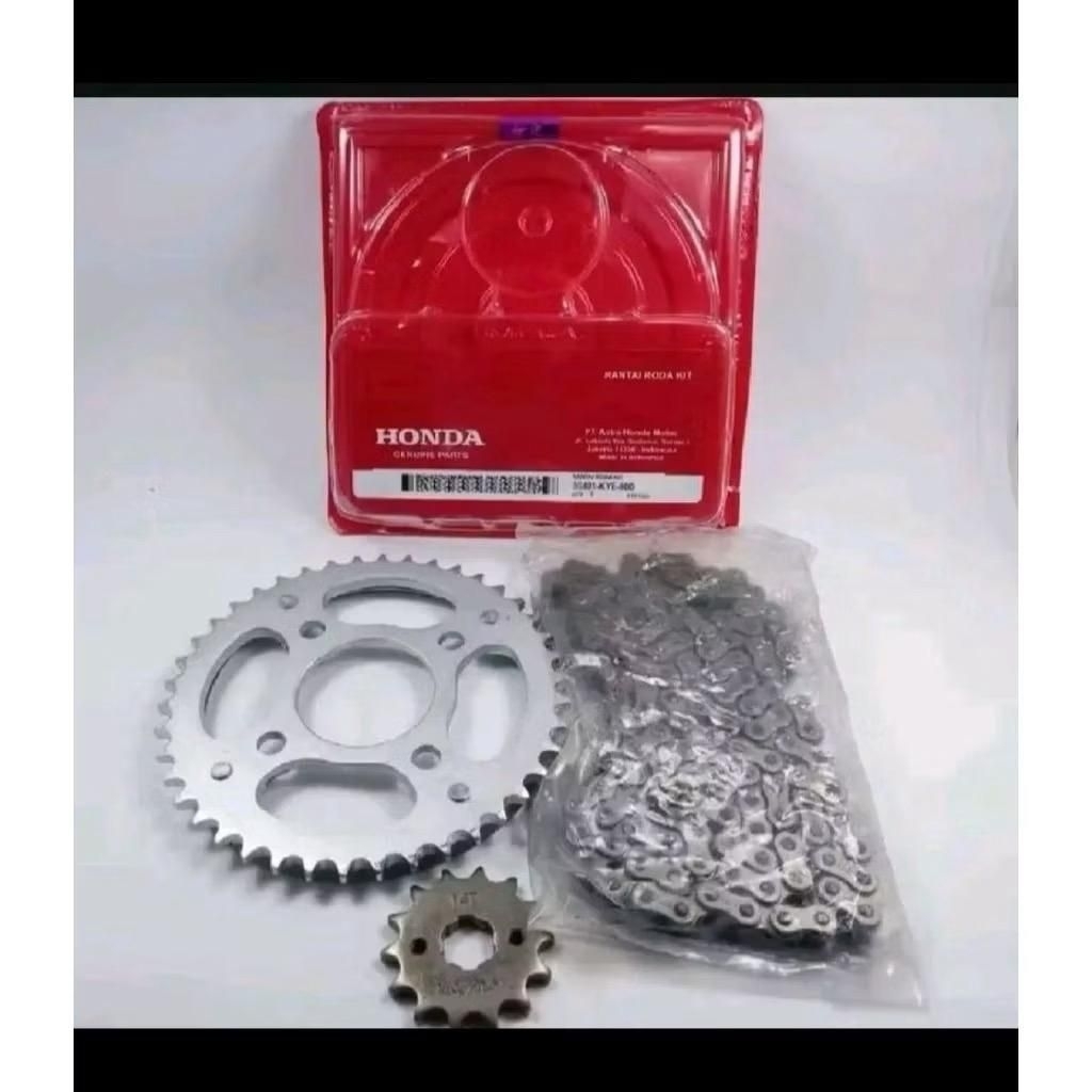 gear set gir set honda megapro new monoshock mono KYE