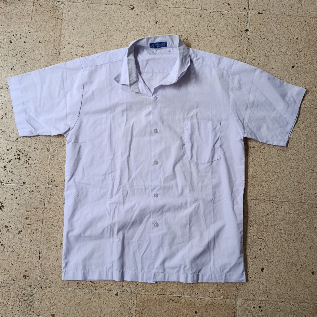 PL baju sekolah putih merk seragam / eagle 91