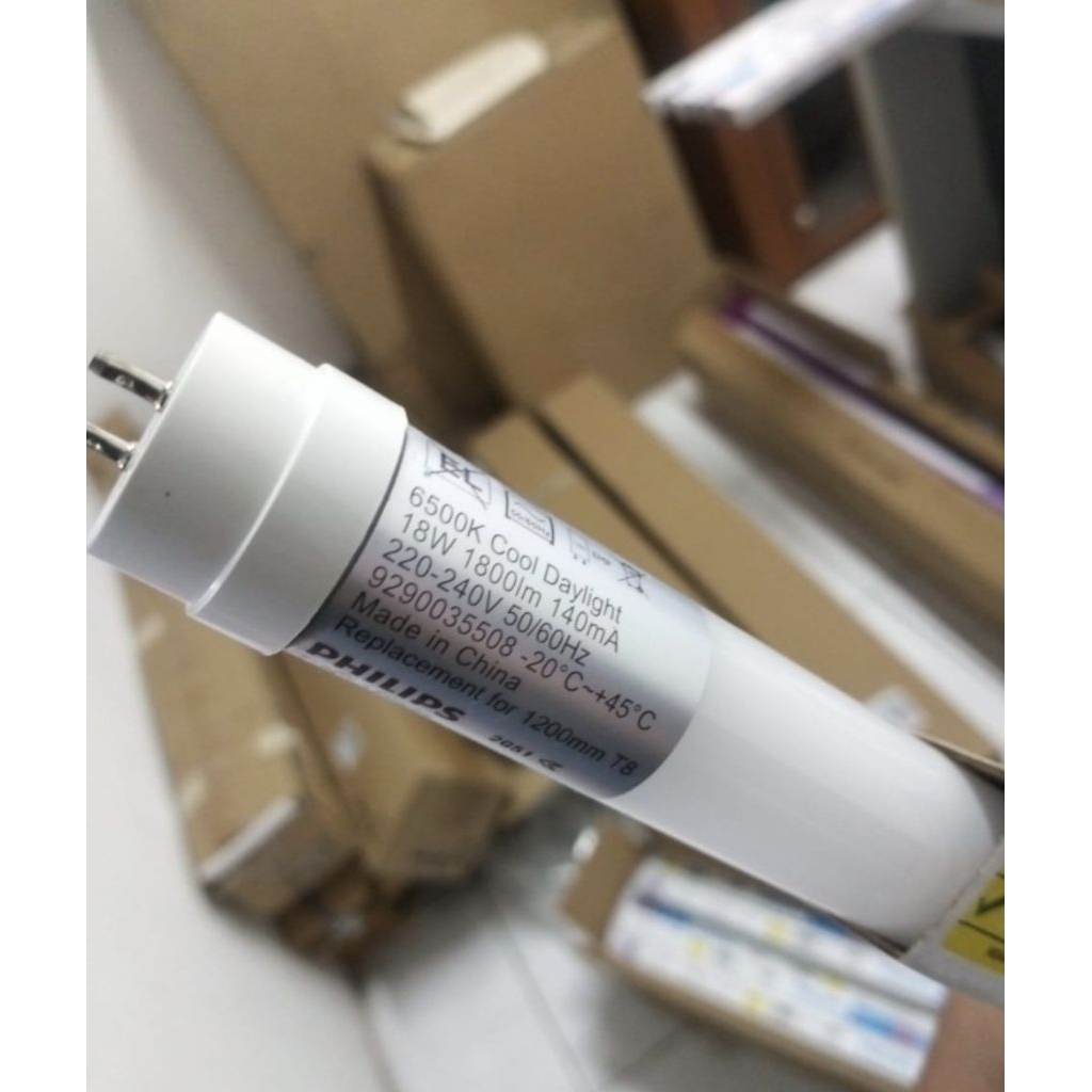 Lampu Philips LED Neon 18W ECOFIT 18Watt TL panjang 1200mm Putih 18 Watt 1800lumen 220-240V