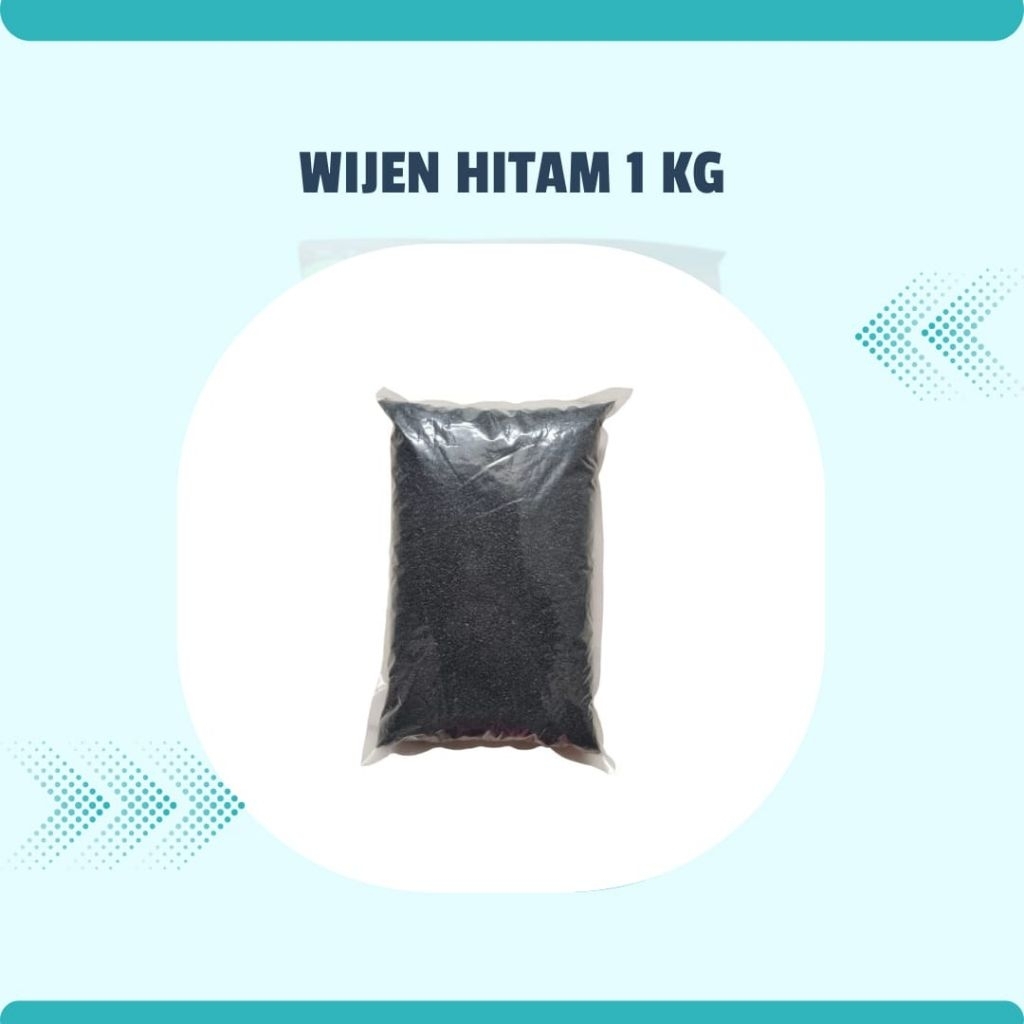 Wijen hitam mentah/wijen hitam murah/wijen hitam 1 kilo