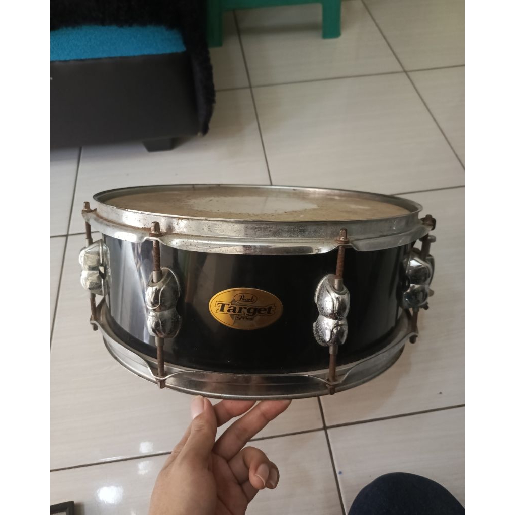 snare drum pearl target 14"