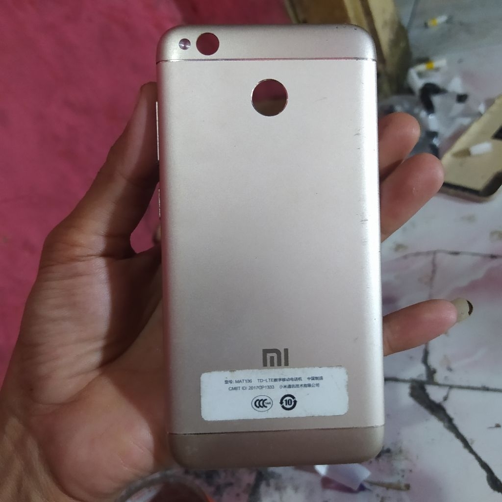 backdoor redmi 4x original copotan masih oke