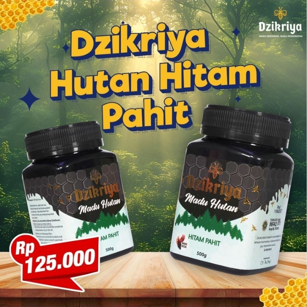 Madu HUTAN HITAM PAHIT DZIKRIYA