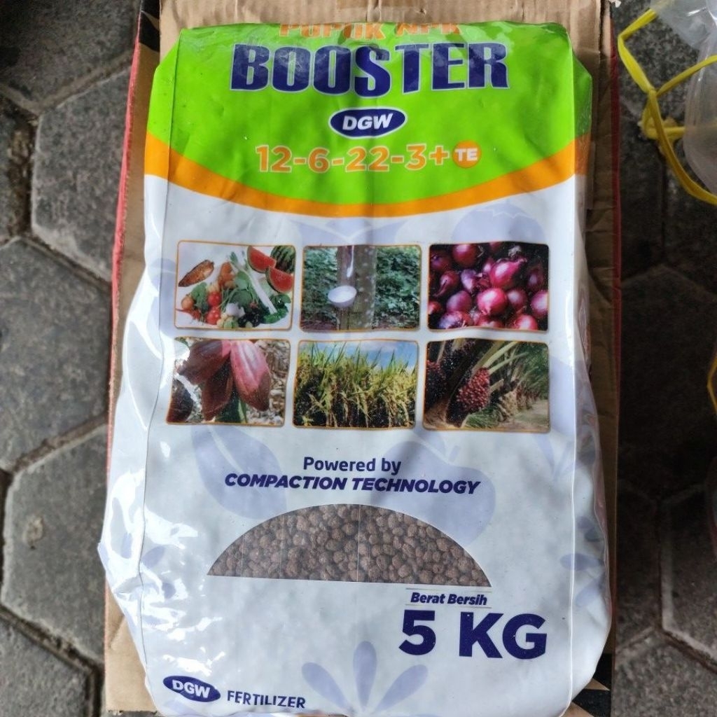 Pupuk NPK DGW Booster 12-6-22-3+TE 5Kg