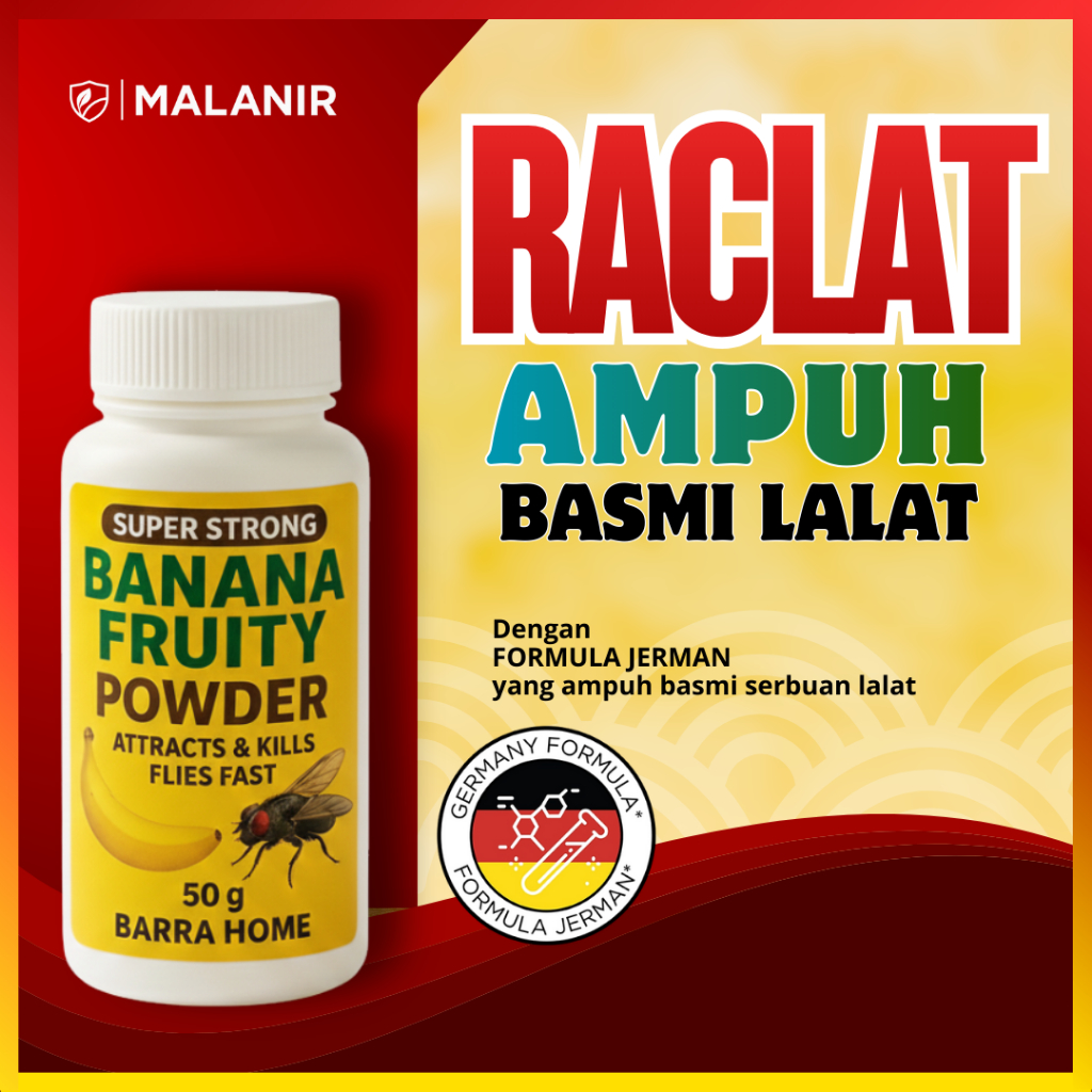 Pembasmi Lalat 50 gram Racun Lalat Ampuh Serbuk Pembasmi Lalat