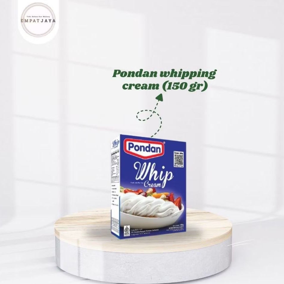 Pondan whipping cream 150 gr