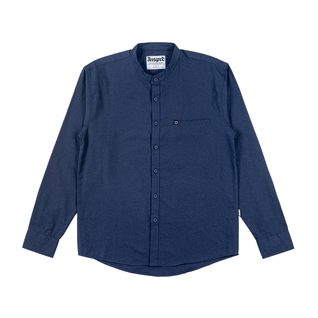 Inspired27 - Kemeja Lengan Panjang Shady Nv | Navy