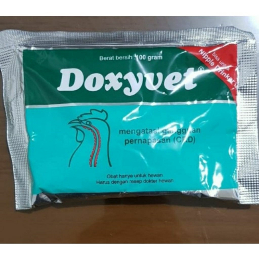 Doxyvet obat ayam unggas ngorok pilek crd