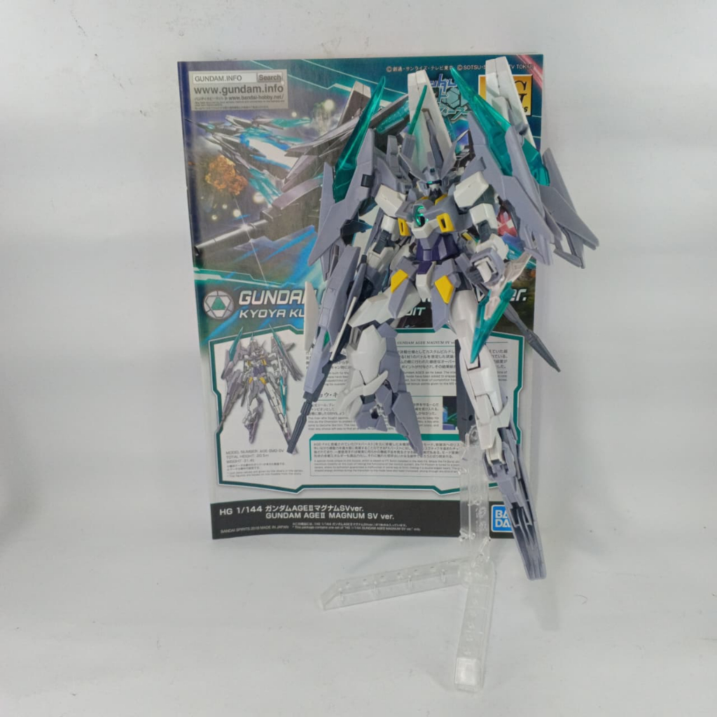 Bandai HGBD Age II Magnum SV / Model Kit Gundam HG 1/144 2nd Sudah Rakit HS220