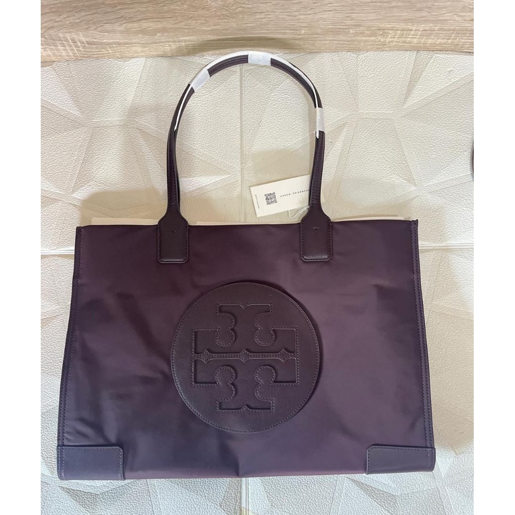 TB Tory Burch Ella nylon Tote large
