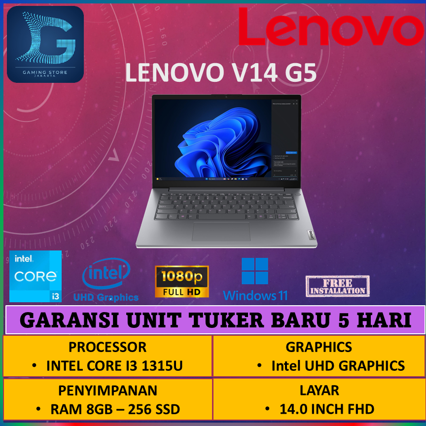 LENOVO V14 G5 I3 1315 8GB 256GB