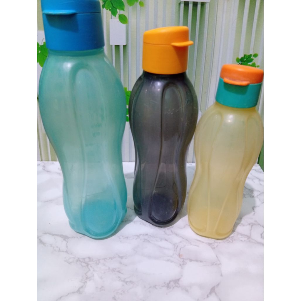 Botol ECO Tupperware tutup flip (MANTAN)