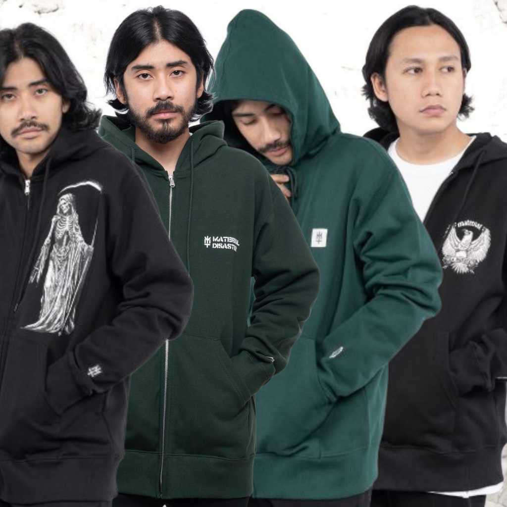 MATERNAL DISASTER ORI ZIP HOODIE