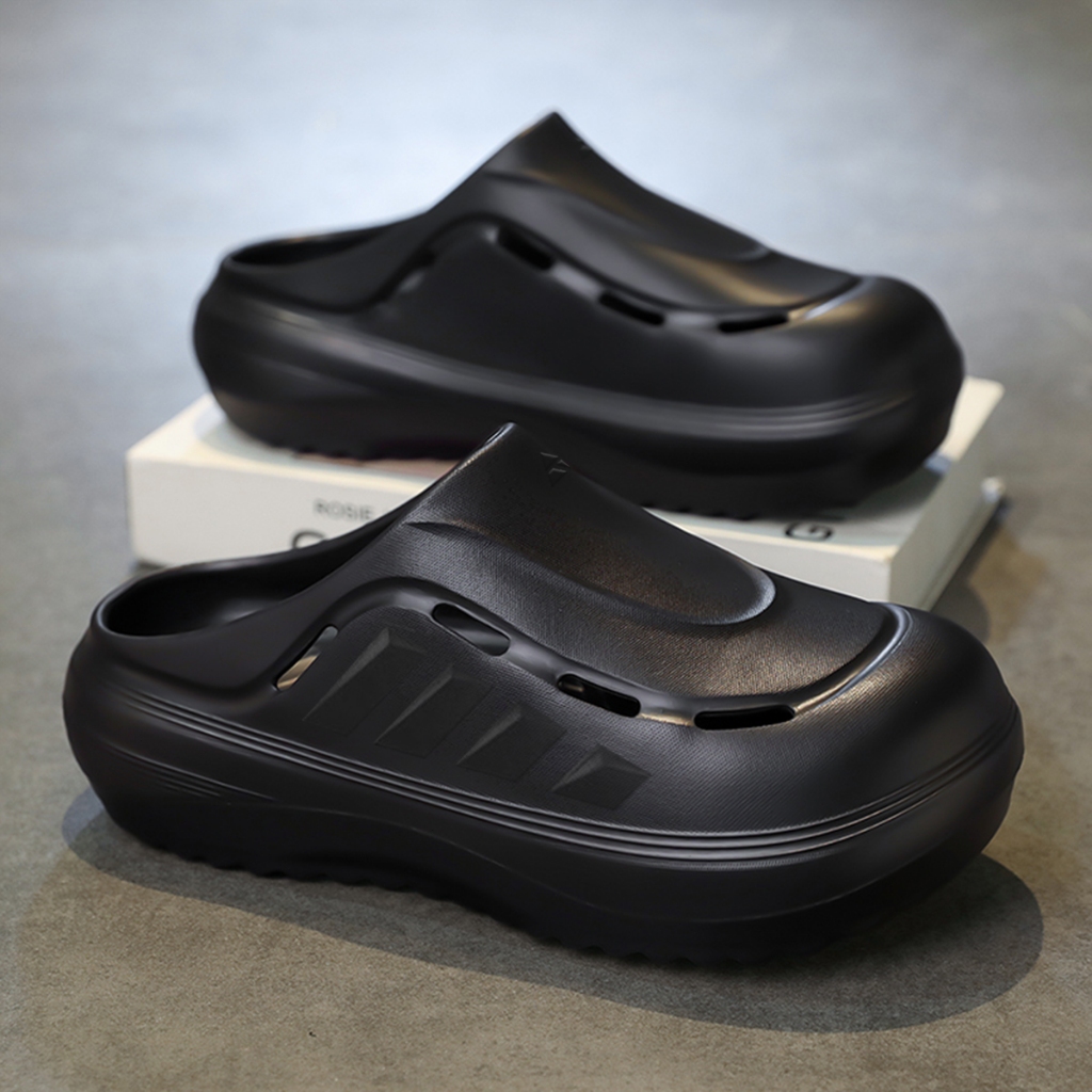 DertA OZWAVE CLOG Sandal Selop Wantia Sendal Wedges Perawat Import Nyaman Sepatu koki kodok Size 35-