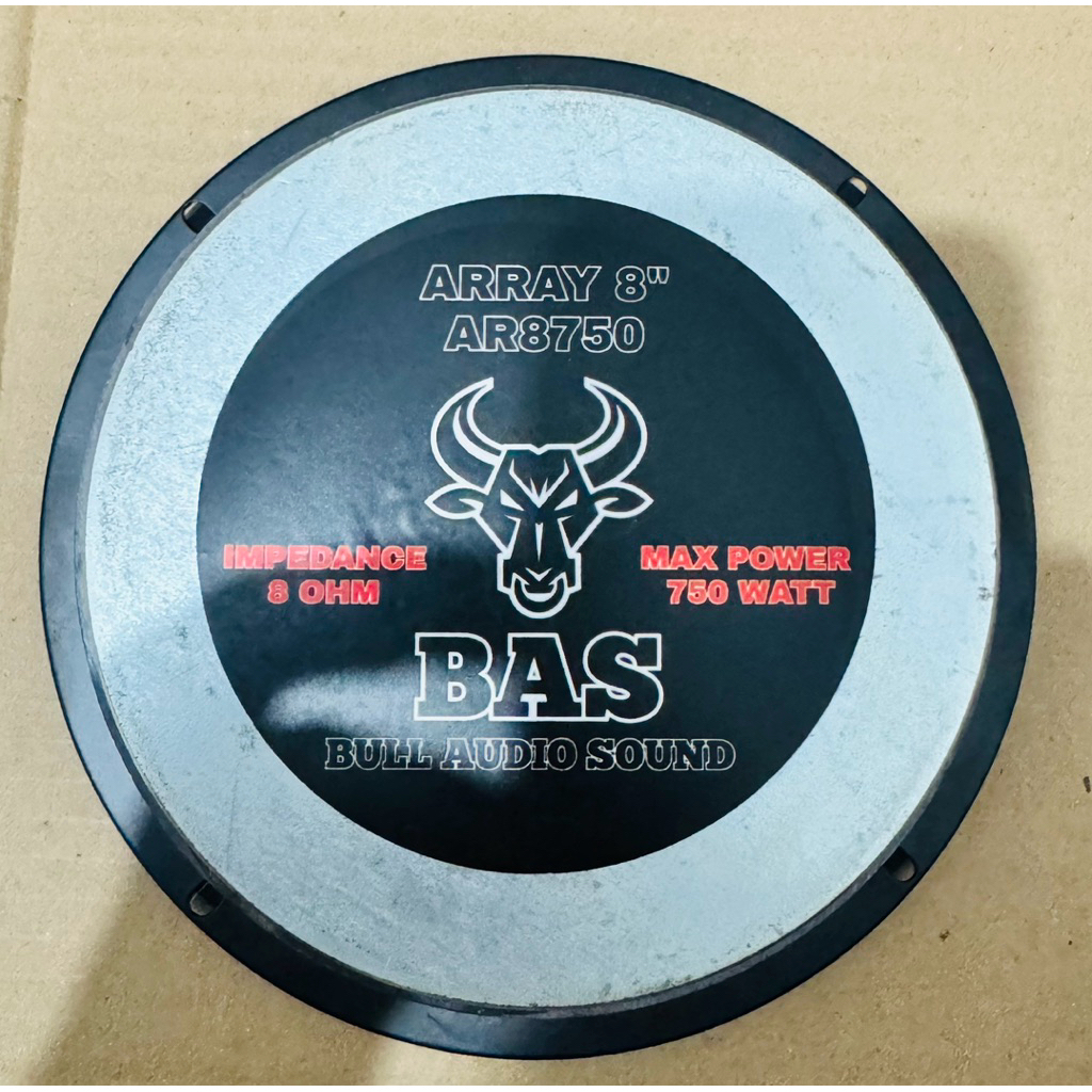BAS AR8750 speaker komponen array 8 inch 750 watt 8 ohm speker driver array 8” spiker array 8 in