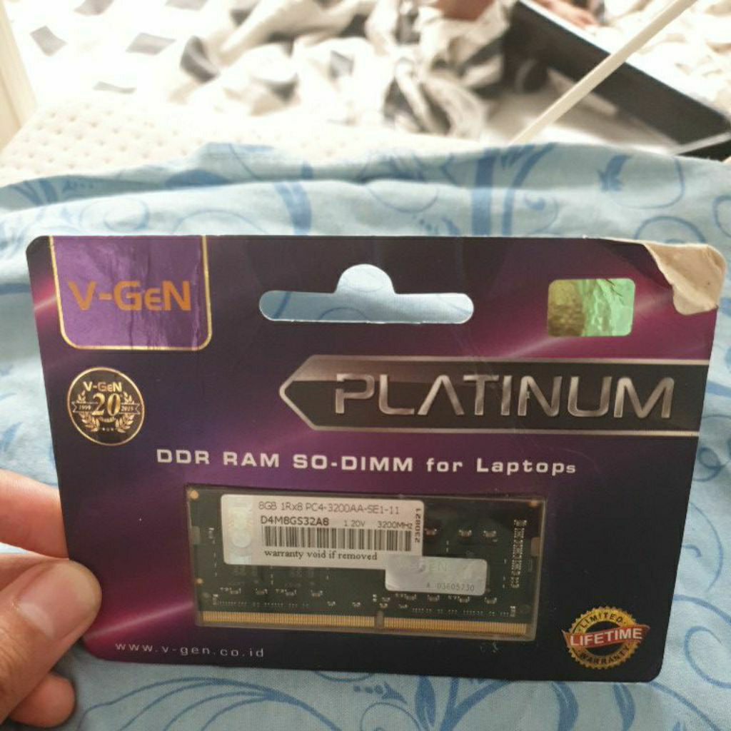 Ram Laptop V-Gen So-Dimm DDR4 8G 3200