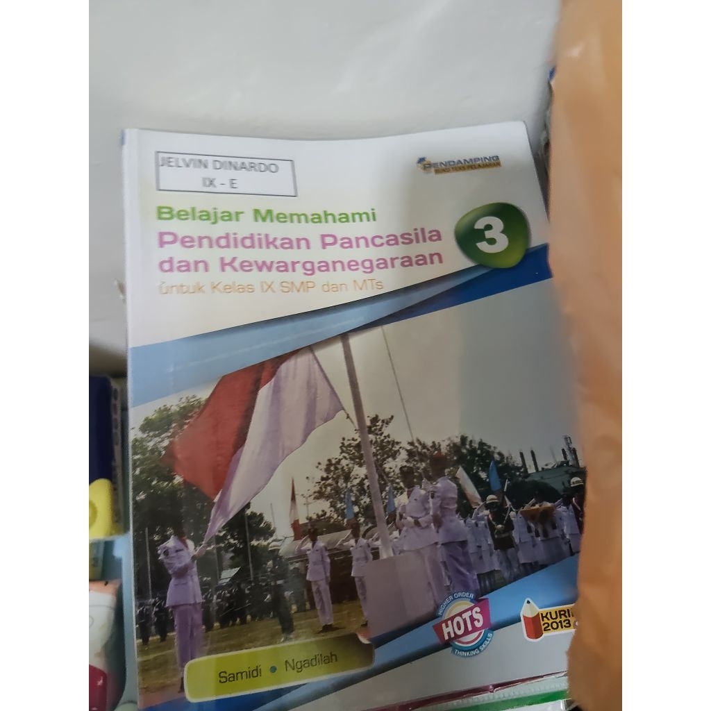 Buku PKN Kurikulum 2013 kelas 9