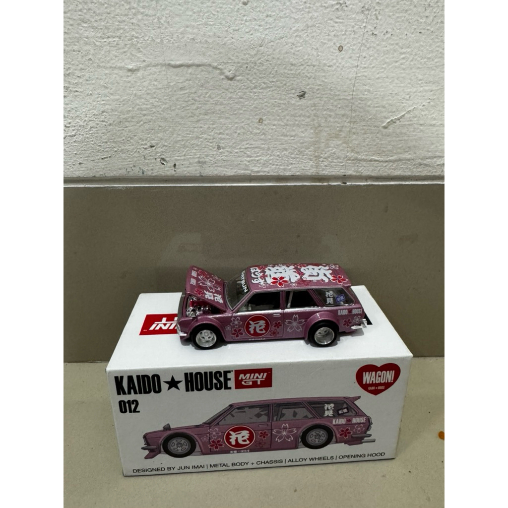 DATSUN KAIDO HOUSE HANAMI PINK / Mini GT kaido house