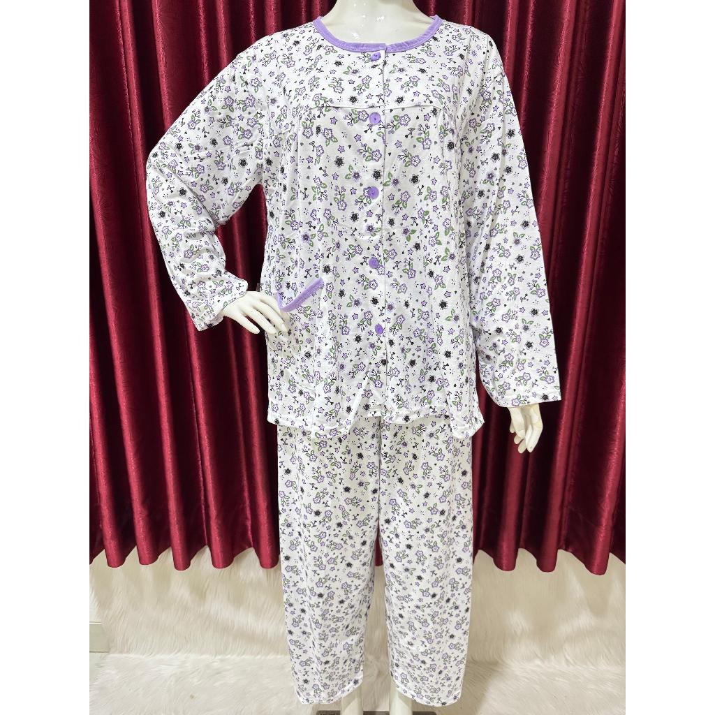 Pakaian Tidur Wanita/Stelan PP XXL BKH/Full Kancing Depan K5/Stelan BUMIL/BUSUI