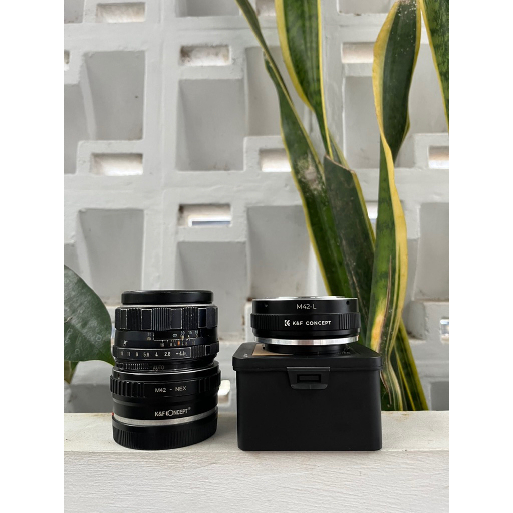 Lensa super takumar 50mm F1.4 7elemen