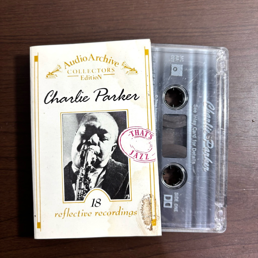 Kaset Pita Charlie Parker Audio Archieve Collectors Edition Jazz Import