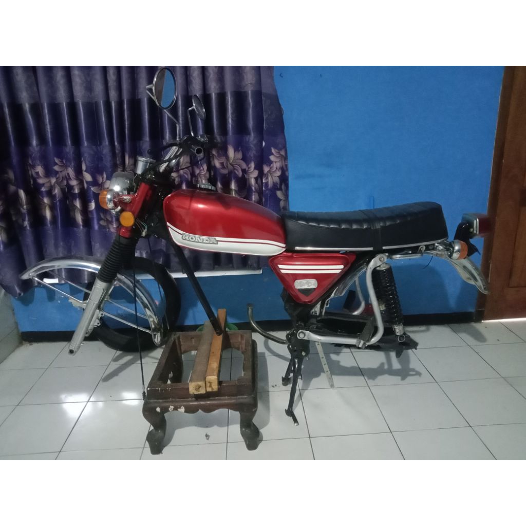 body set rangka shoc cb psp cb100 cb125 rangka ori belungan kecil
