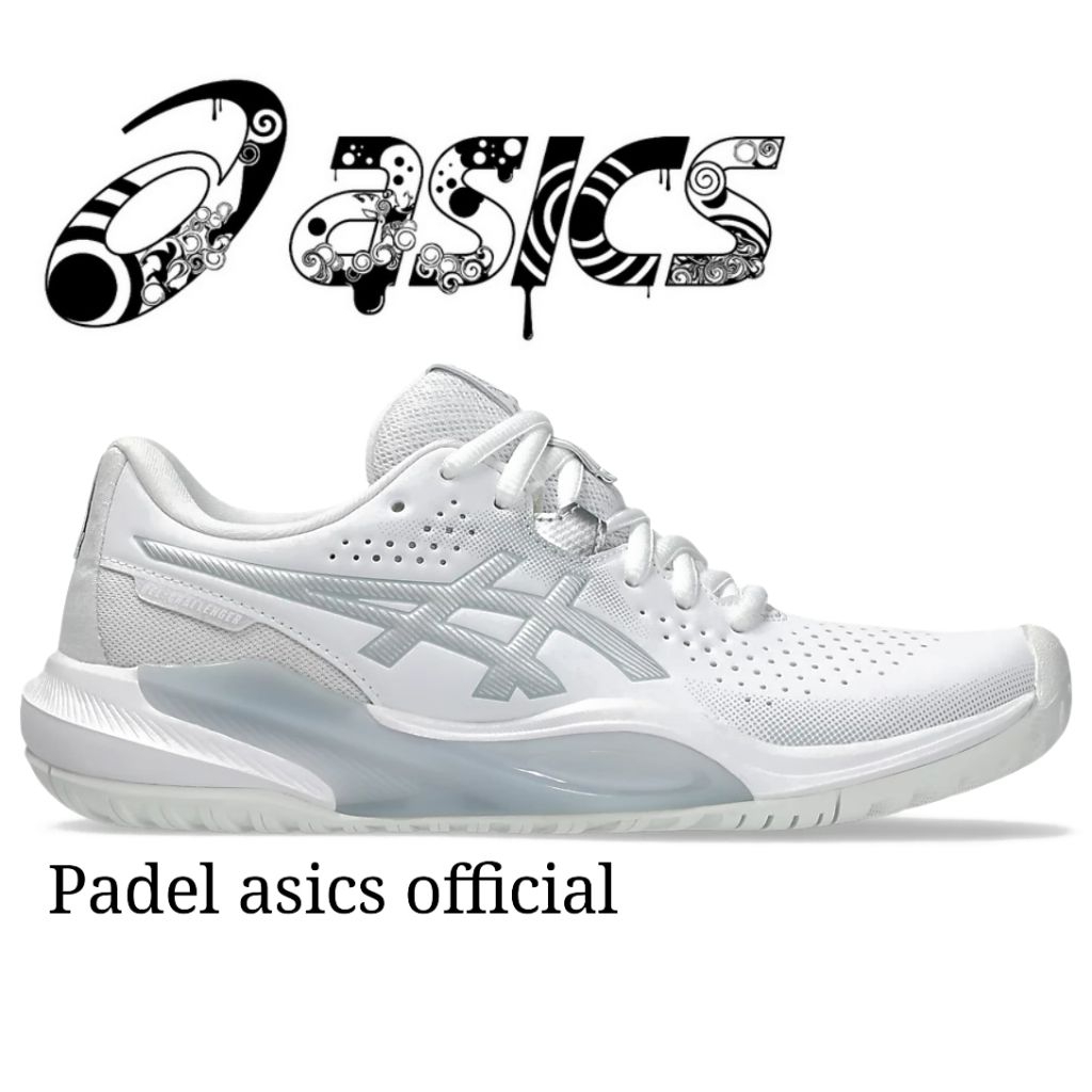 Sepatu Asics GEL-CHALLENGER 15 PADEL berwarna putih