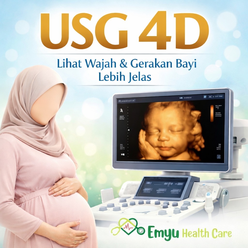 USG 4D – Booking Layanan Klinik (Non Fisik)