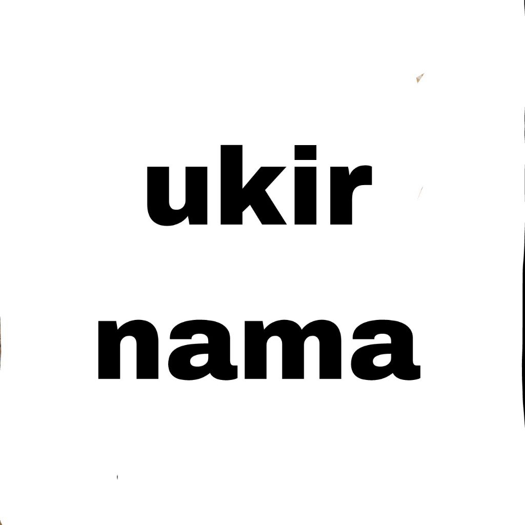 ukir nama pakai laser