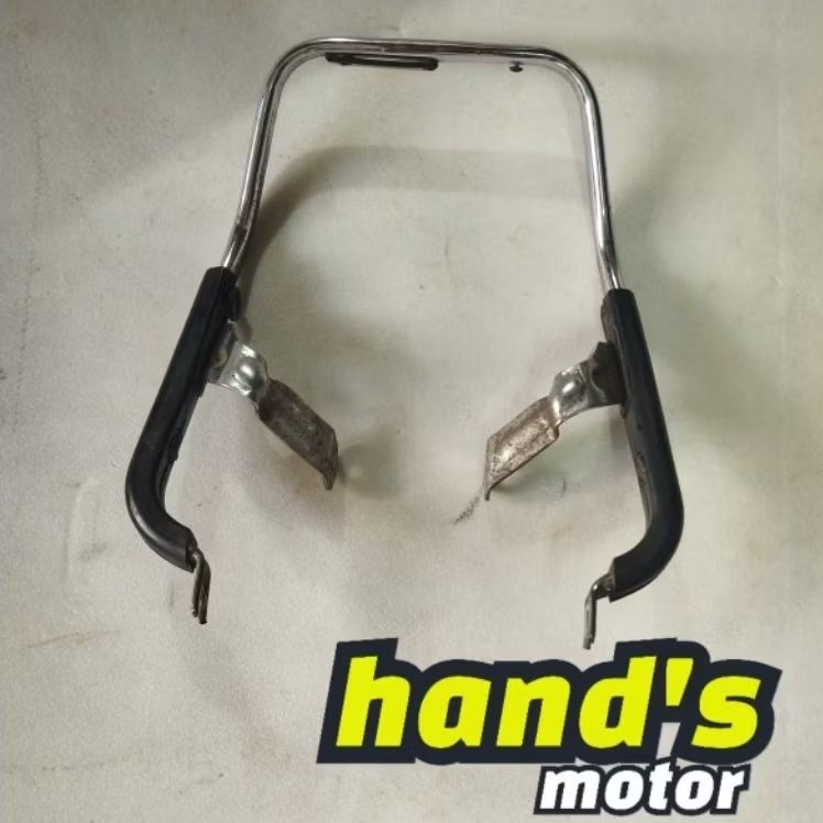 Behel jok bagasi pegangan Jok belakang RAIL RR GRAB Honda astre Prima PNP Astrea Star Original Copot