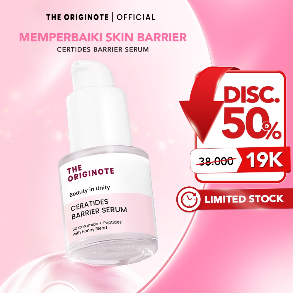 The Originote Ceratides Barrier Serum 20ml - Serum untuk Memperbaiki Skin Barrier dan Membantu Penye