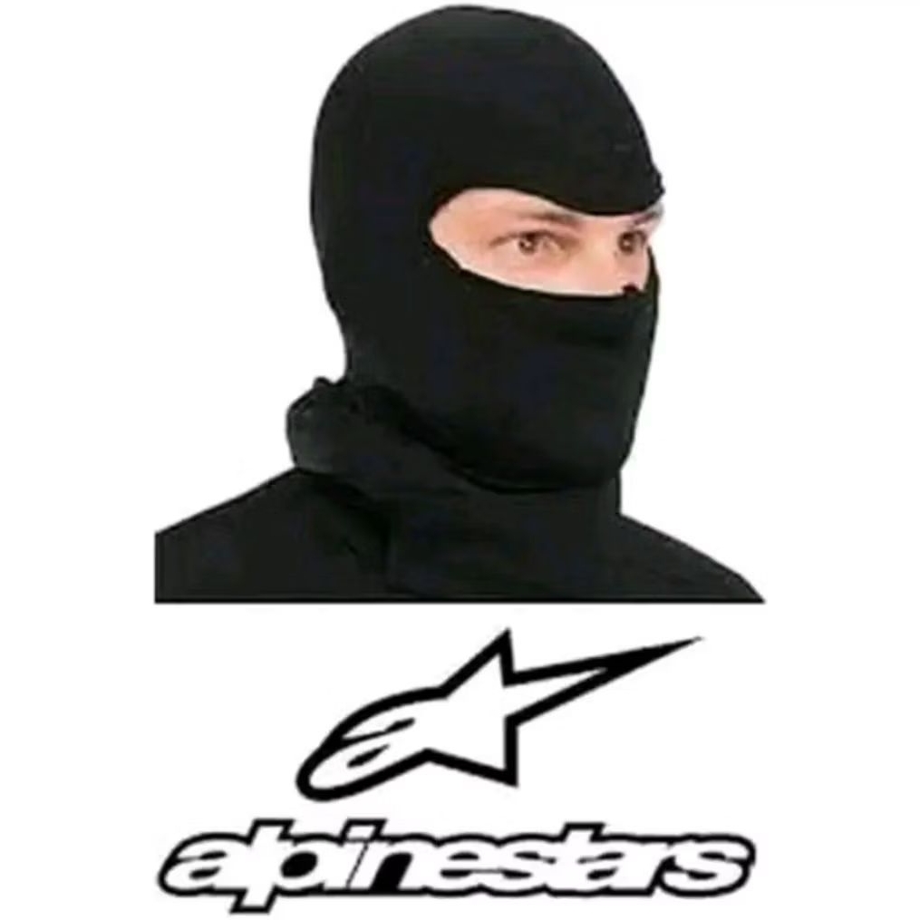 (alpinestars) 12 pcs masker balaclava alpinestars