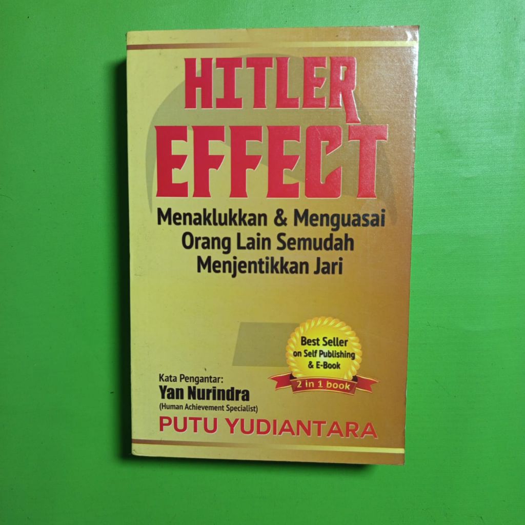 ORIGINAL Buku Hitler Effect & Mind Hacking Protocol - Putu Yudiantara