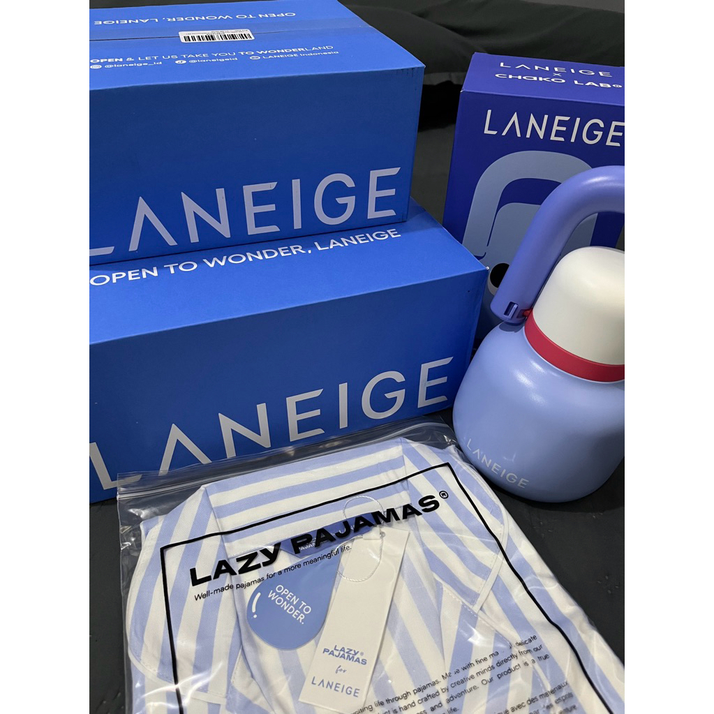 EXTRA GIFT LANEIGE LAZY PAJAMAS & TUMBLER CHAKO LAB