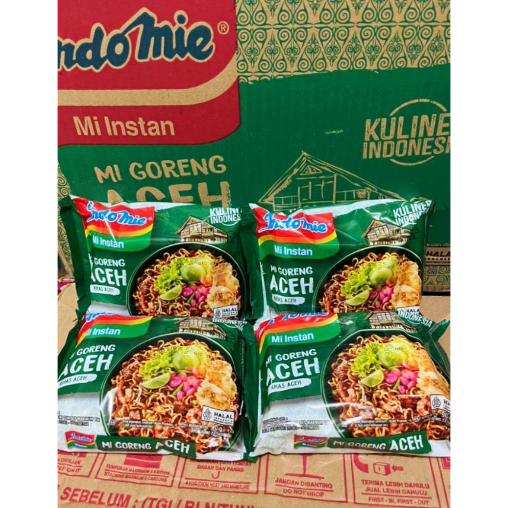 Mie indomie goreng aceh / 1 dus isi 40 pcs