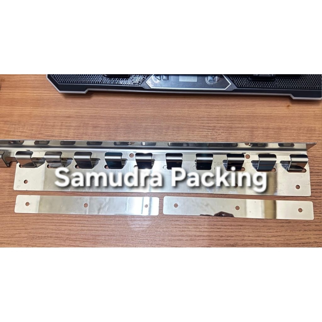 Hanger Bracket Stainless Tirai Pvc Curtain