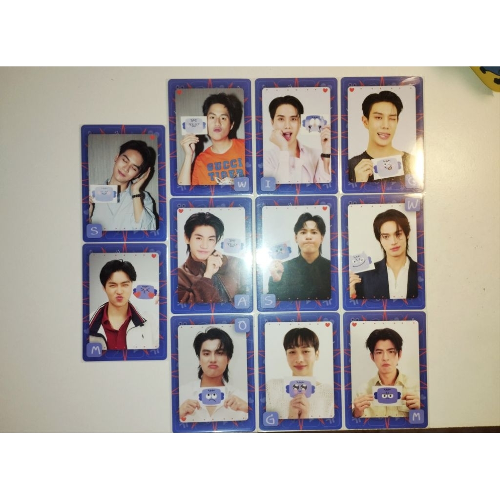 Collectible Card CC Mood Quest MQ William Perth Pond Phuwin Est Hong Sky Nani Ohm Pawat Winny Satang