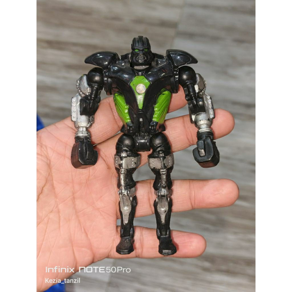ACTION FIGURE FIGUR ROBOT REAL STEEL REALSTEEL TWIN CITIES ATOM FIGHTER RARE LANGKA JARANG ADA ZEUS 