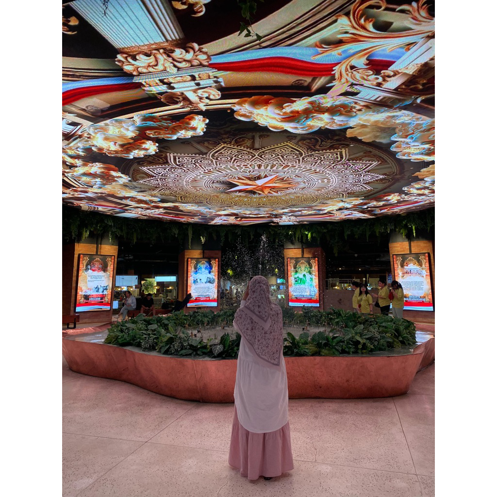 PL rok linen pink serut