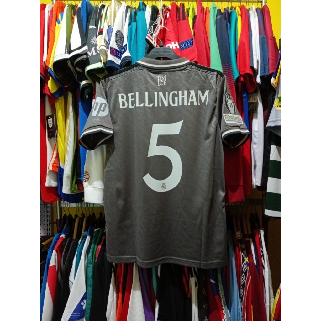 JERSEY BOLA GO MADRID 2024 2025 BELLINGHAM 5