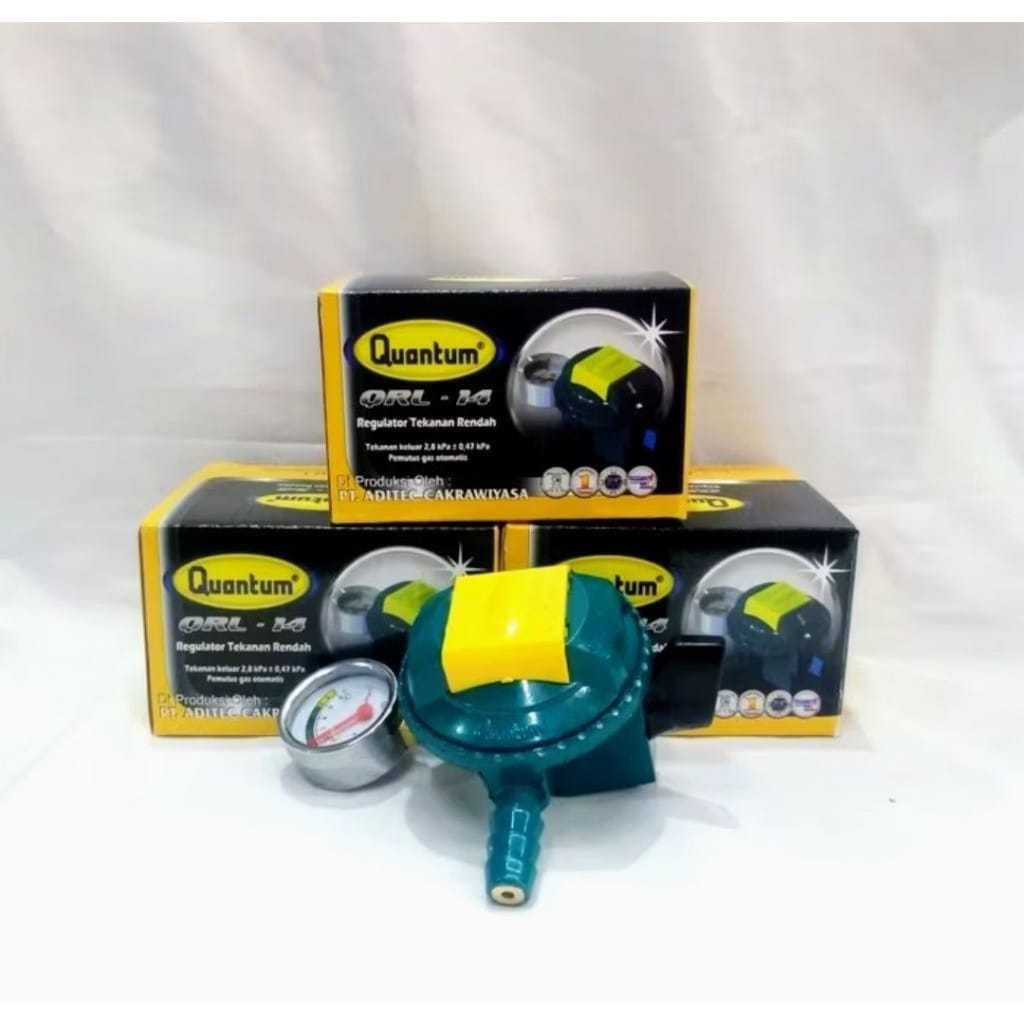 Regulator Gas Quantum QRL-03 Anti Bocor Rekondisi