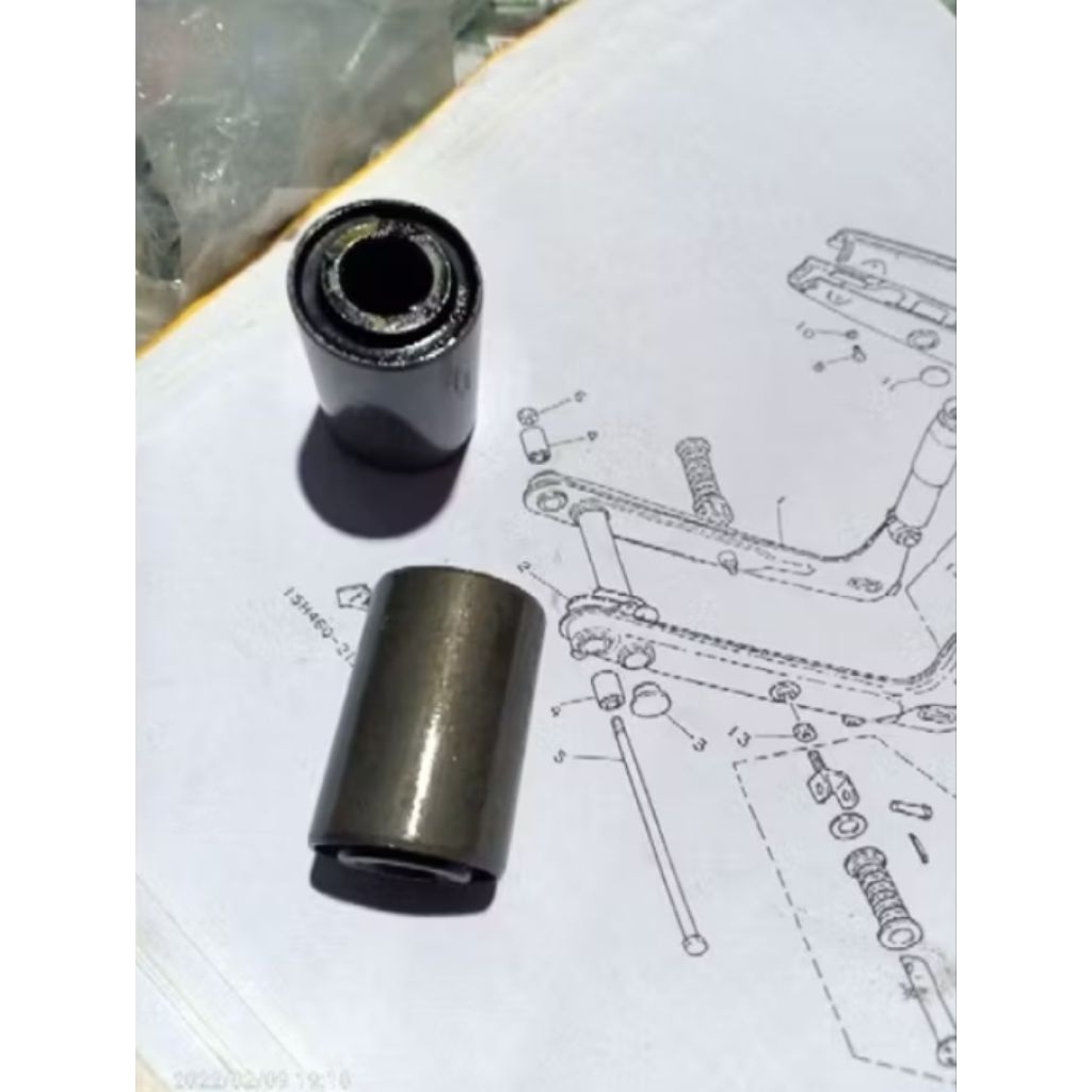 Karet Bosh Arm Swim Arm Yamaha RX100 RS100 LS3 NOS