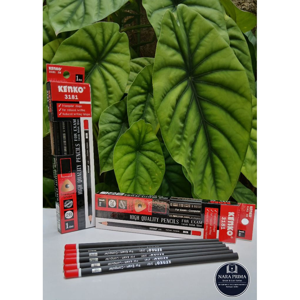 Pensil Kenko 2B 3181 1 Pak Isi 12 Pcs