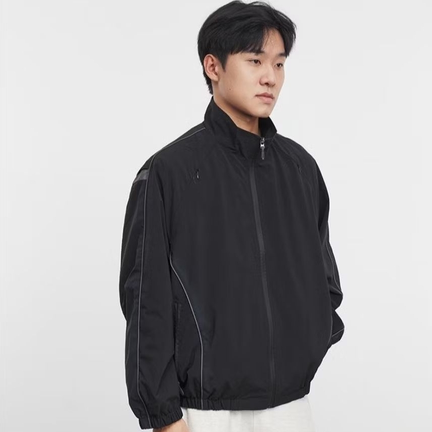 BAGAYA JAKET CASUAL PRIA, JAKET TRACK SUIT PRIA, JAKET REFLEKTIF Parasut